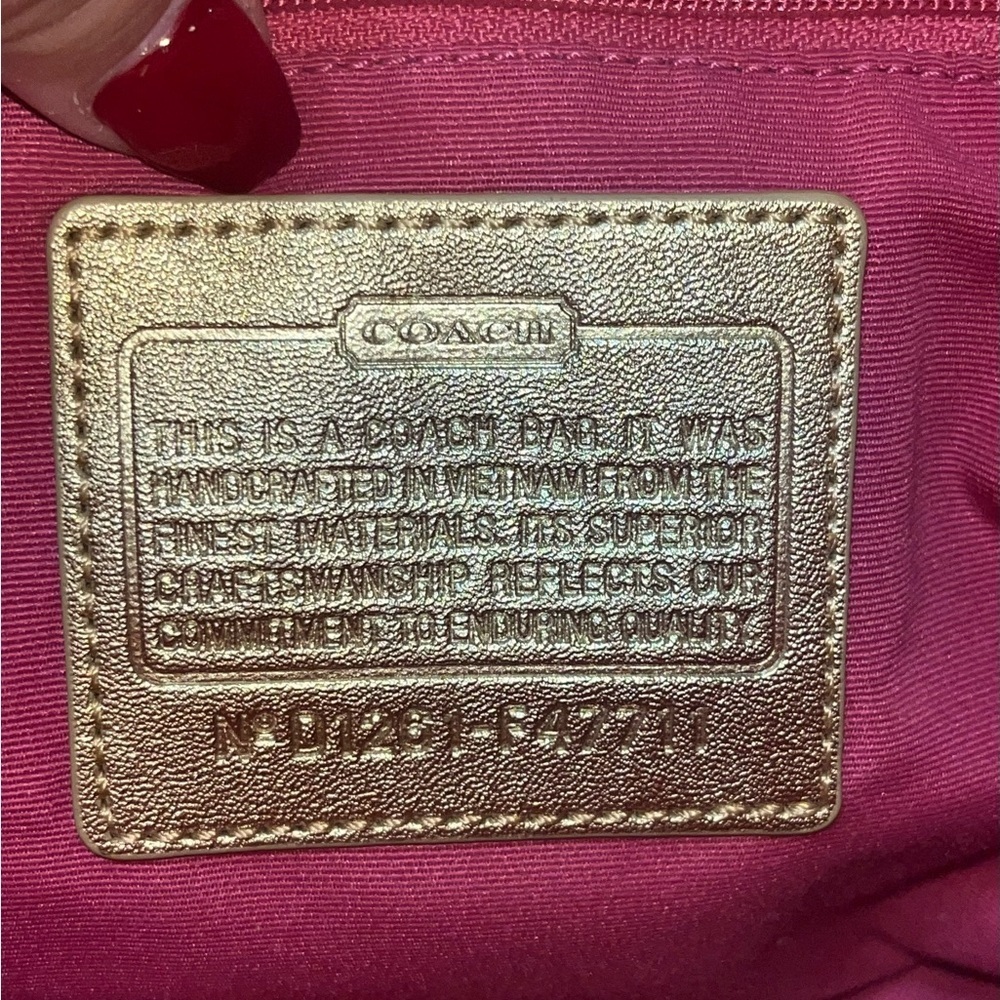 Coach Poppy Mini Purse & Flats, Size 6.5, Rare Limited Edition - Picture 12 of 16